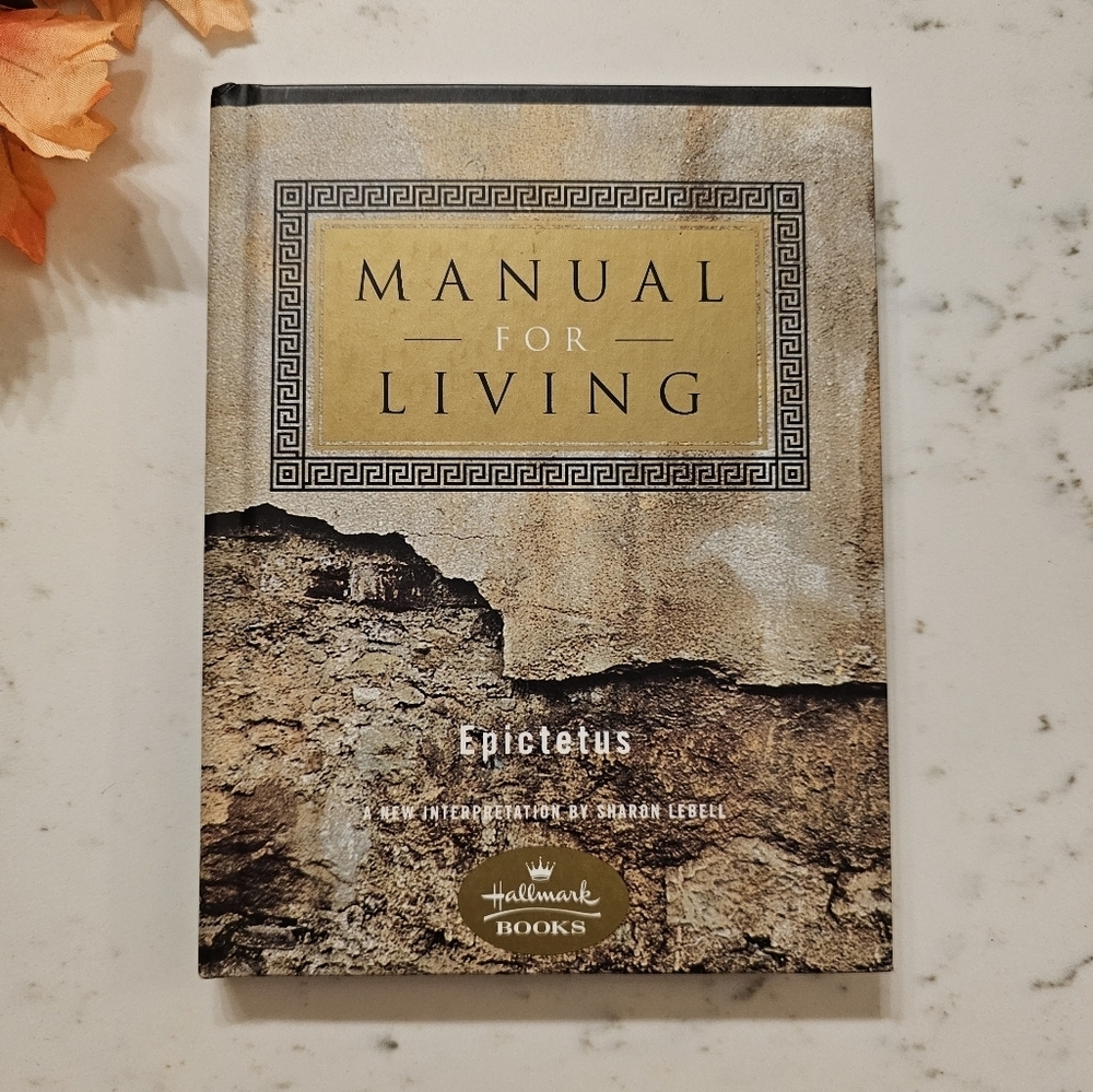 *4 for $25* Manual For Living hard cover Hallmark Gift book